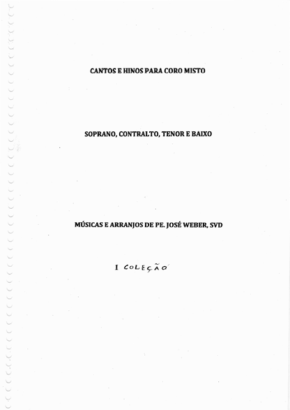 Capa - Coleção I