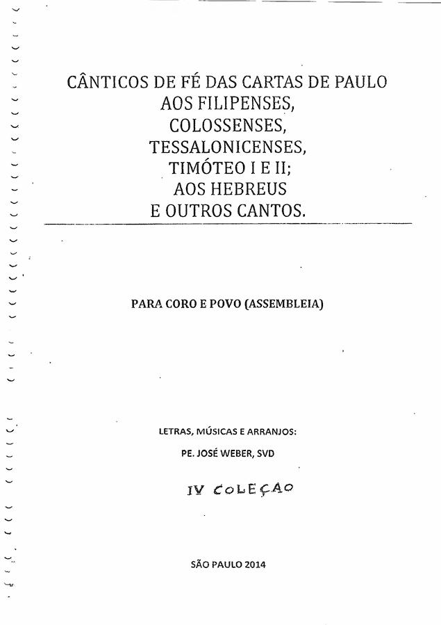 Capa - Coleção IV
