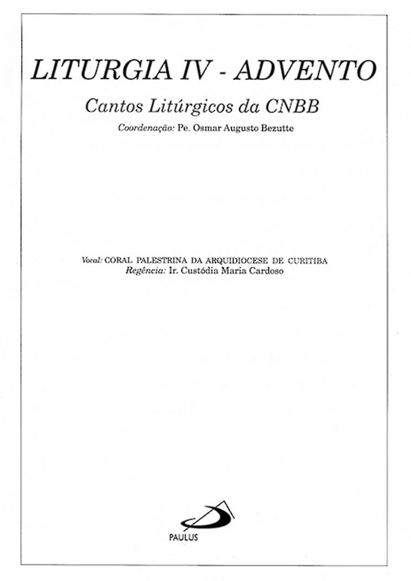 Capa - Liturgia IV